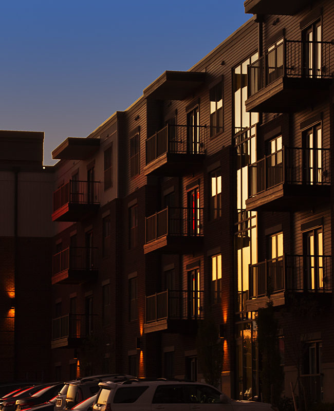 The Griff apartment community. A new housing landmark for young